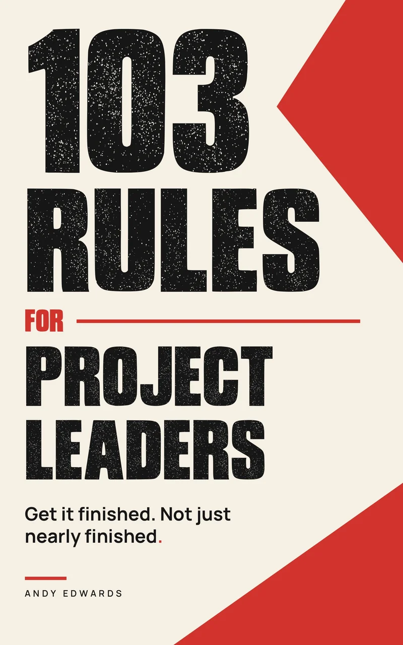 103 Rules for Project Leaders cover