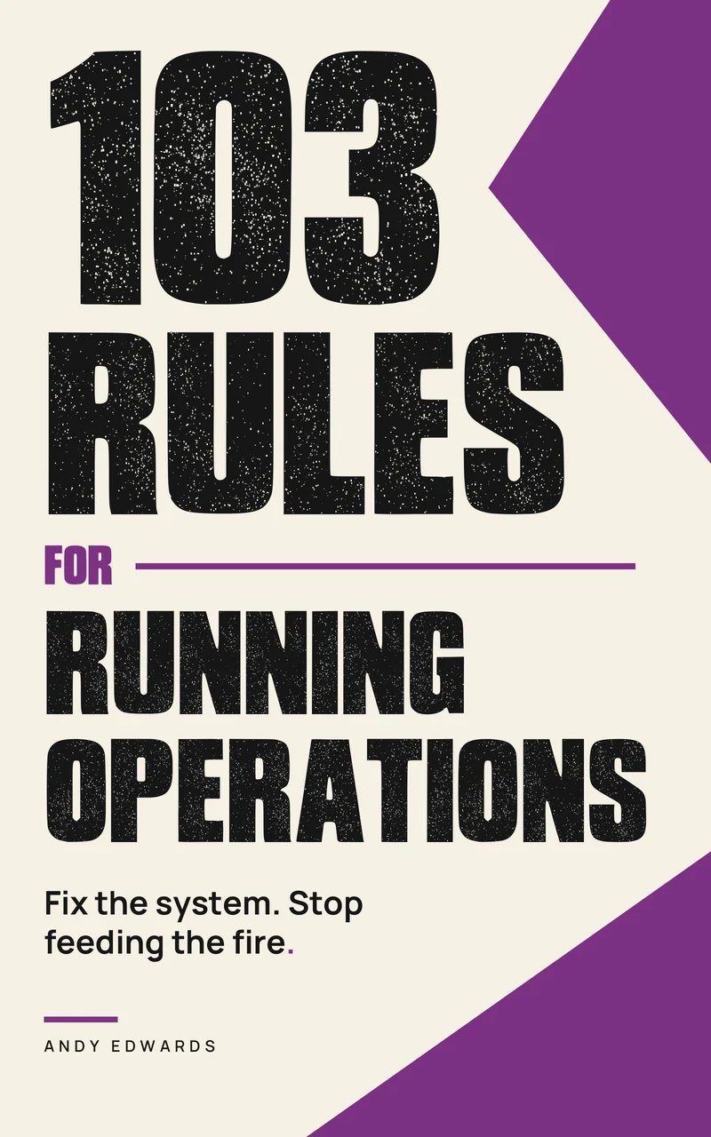 103 Rules for Running Operations cover